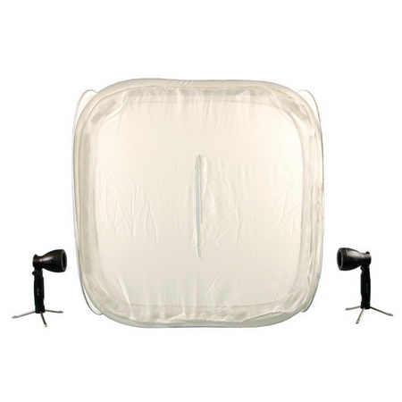 Lumiere L.A. L60252 32 in Photo Cube 2x 75W 3200K Light