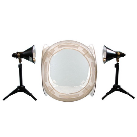 Lumiere L.A. L60262 16 in Photo Cube 2x 100W 5500K Light