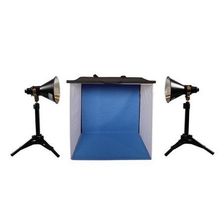 Lumiere L.A. L60263 16 in Photo Tent 2x 100W 5500K Light