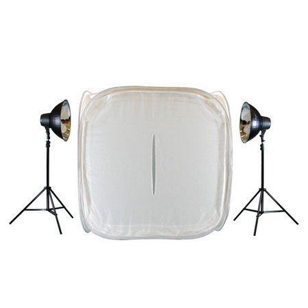 Lumiere L.A. L60266 48 in Photo Cube 2x 600W 5500K Light