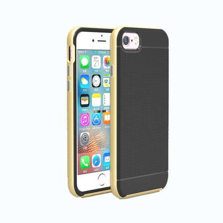 Akicom CASEE L60522 for iPhone 7 Separable Bumblebee TPU + PC Combination Case (Gold)